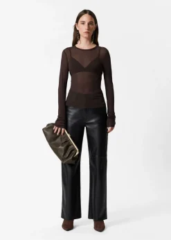Sale & Other Stories Haut Transparent En Soie