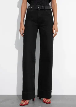 Sale & Other Stories Jean Taille Haute Noir