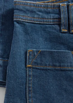 Outlet & Other Stories Jeans Bootcut à Poches Plaquées