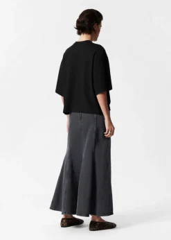 New & Other Stories Jupe Longue En Denim Plissée