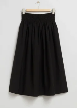 Cheap & Other Stories Jupe Midi Avec Taille à Smocks