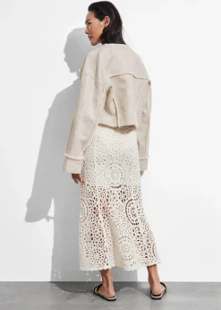 Clearance & Other Stories Jupe Midi Crocheté