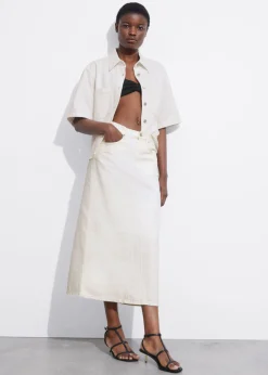 Hot & Other Stories Jupe Midi En Jean
