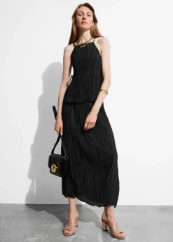 Shop & Other Stories Jupe Midi En Soie