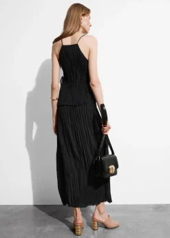 Shop & Other Stories Jupe Midi En Soie
