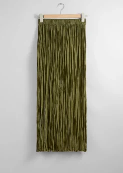 Shop & Other Stories Jupe Midi En Soie