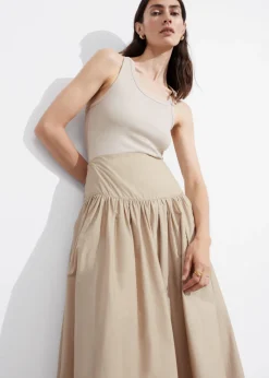 Discount & Other Stories Jupe Midi Trapèze