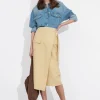 Flash Sale & Other Stories Jupe Portefeuille Midi Asymétrique