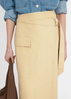 Flash Sale & Other Stories Jupe Portefeuille Midi Asymétrique