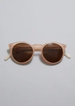 Store & Other Stories Lunettes De Soleil à Monture Ronde Classique
