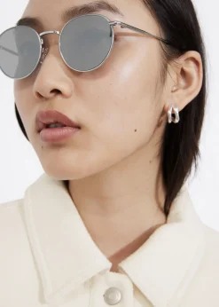 Clearance & Other Stories Lunettes De Soleil à Monture Ovale Fine
