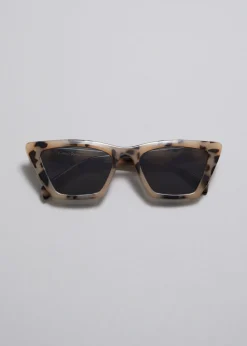 Flash Sale & Other Stories Lunettes De Soleil œil De Chat Angulaires