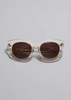 Cheap & Other Stories Lunettes De Soleil œil De Chat Polarisées