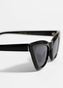 Clearance & Other Stories Lunettes De Soleil œil De Chat Audacieuses Noir