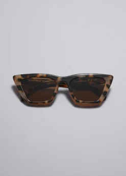 Flash Sale & Other Stories Lunettes De Soleil œil De Chat Angulaires