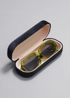 Discount & Other Stories Lunettes De Soleil Ovales Et Polarisées