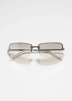 Best & Other Stories Lunettes De Soleil Rectangulaires Sans Monture