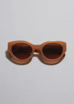 Cheap & Other Stories Lunettes De Soleil Yeux De Chat