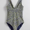 Cheap & Other Stories Maillot De Bain Imprimé à Encolure En V Imprimé floral
