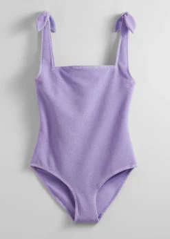 Cheap & Other Stories Maillot De Bain Texturé à Nouer