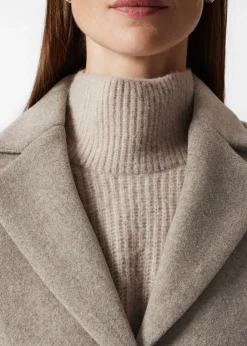 Fashion & Other Stories Manteau à Boutonnage Simple En Laine