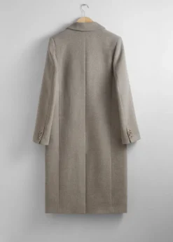 Fashion & Other Stories Manteau à Boutonnage Simple En Laine