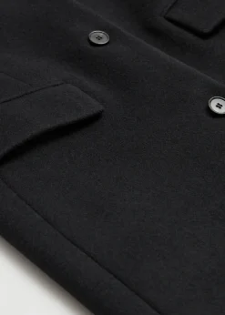 Fashion & Other Stories Manteau à Boutonnage Simple En Laine