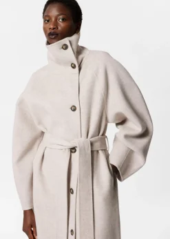 Cheap & Other Stories Manteau à Col Cheminée En Laine