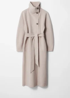 Cheap & Other Stories Manteau à Col Cheminée En Laine
