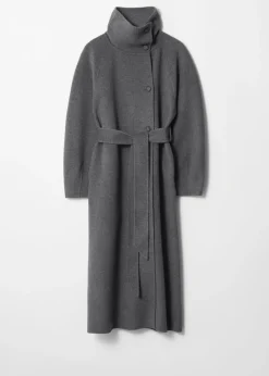 Cheap & Other Stories Manteau à Col Cheminée En Laine