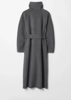 Cheap & Other Stories Manteau à Col Cheminée En Laine