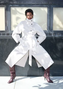 Cheap & Other Stories Manteau à Col Cheminée En Laine
