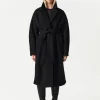 Outlet & Other Stories Manteau Volumineux En Laine Avec Ceinture