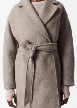 Outlet & Other Stories Manteau Volumineux En Laine Avec Ceinture
