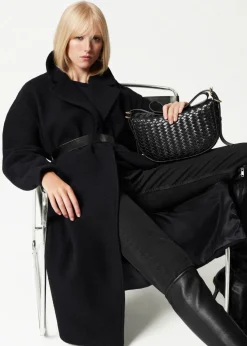 Outlet & Other Stories Manteau Volumineux En Laine Avec Ceinture