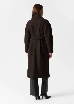 Outlet & Other Stories Manteau Volumineux En Laine Avec Ceinture
