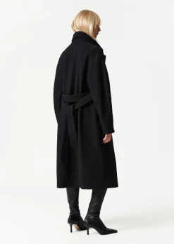 Outlet & Other Stories Manteau Volumineux En Laine Avec Ceinture