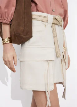 Cheap & Other Stories Mini-jupe Utilitaire Blanc