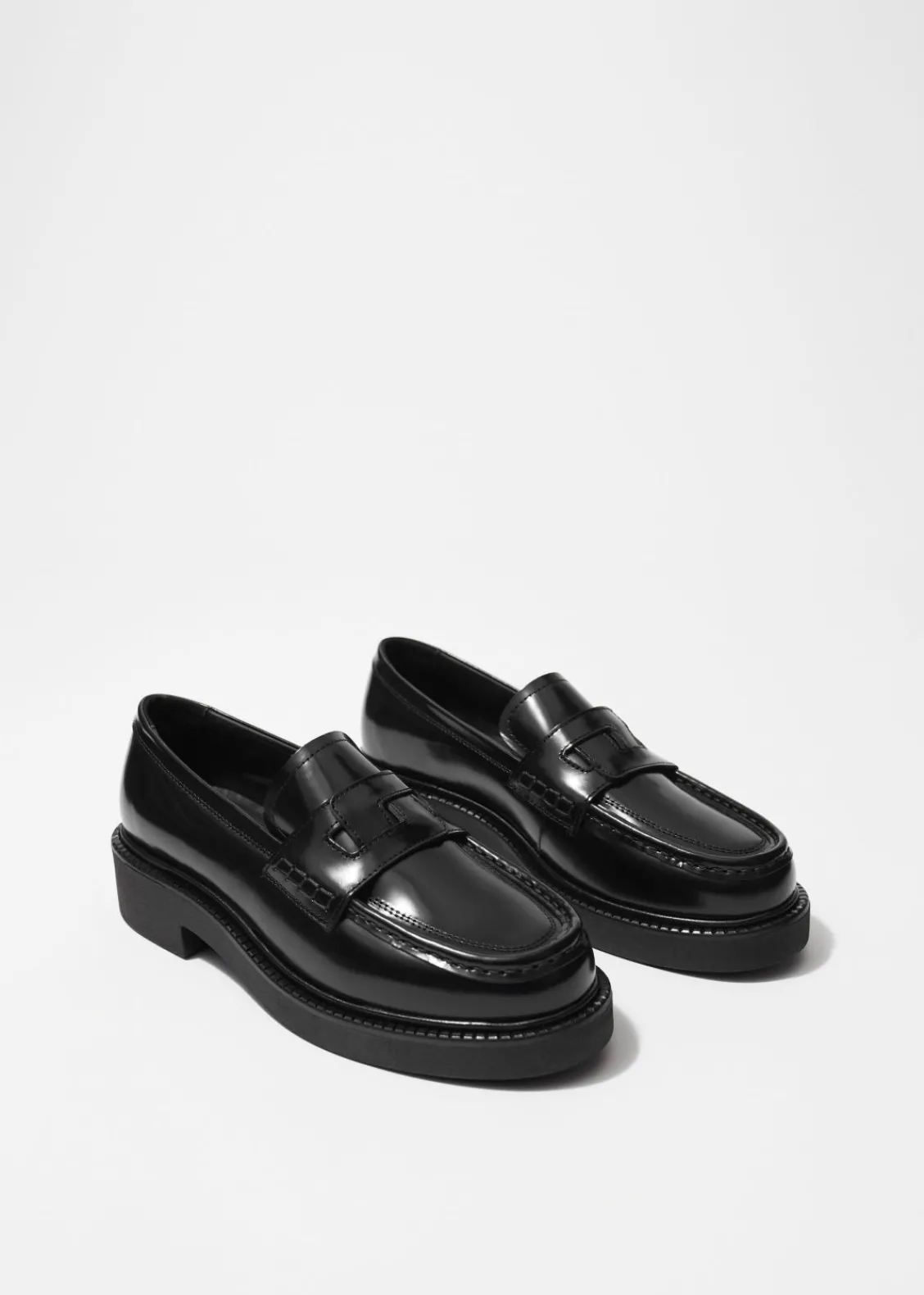 Discount & Other Stories Mocassins En Cuir épais