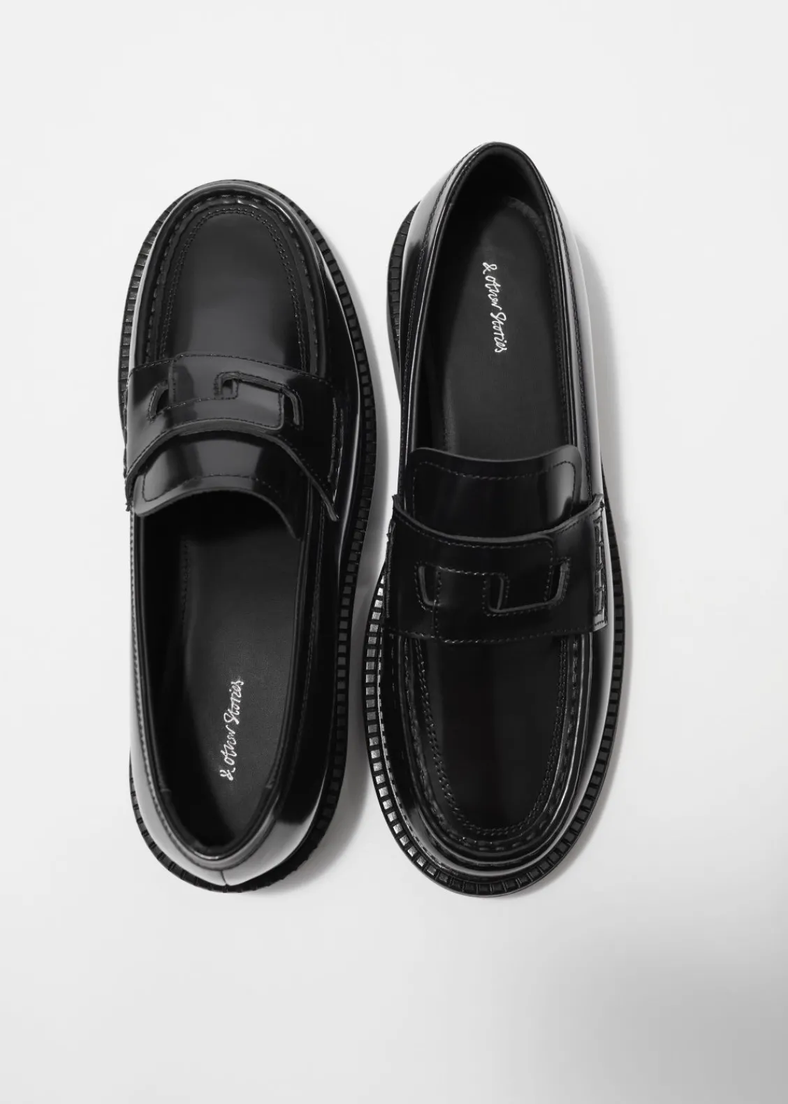 Discount & Other Stories Mocassins En Cuir épais