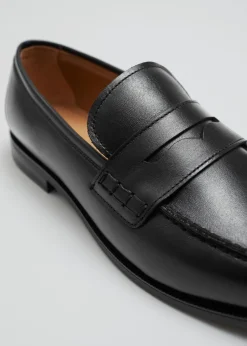 Hot & Other Stories Mocassins Fantaisie En Cuir Noir