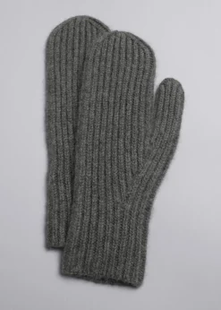Online & Other Stories Moufles En Cachemire Gris