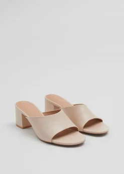 Best Sale & Other Stories Mules Classiques En Cuir