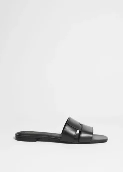Online & Other Stories Mules En Cuir