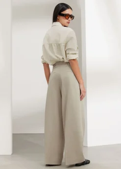 Best Sale & Other Stories Pantalon Ceinturé Large