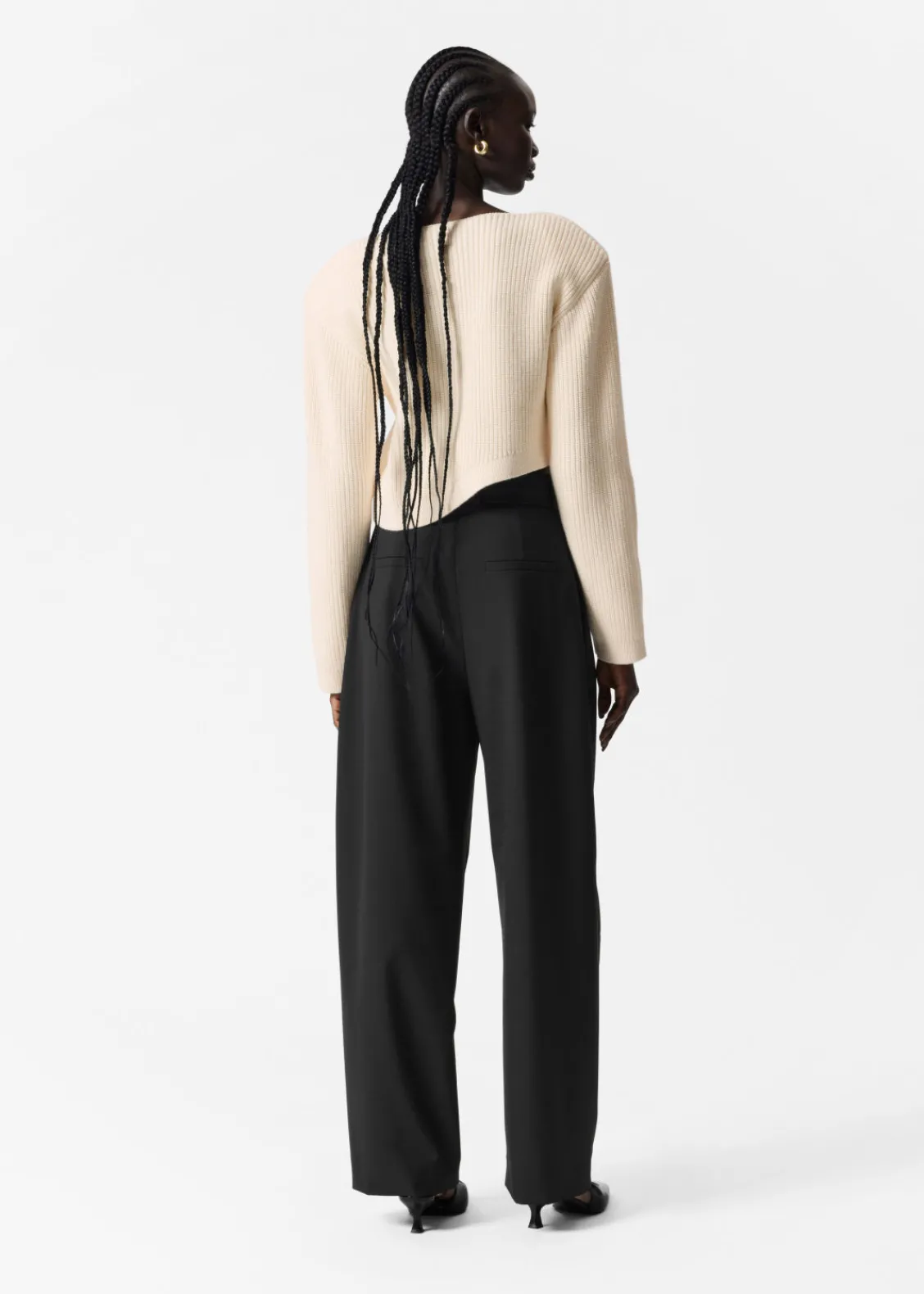 Fashion & Other Stories Pantalon Habillé Barrel