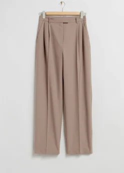 Fashion & Other Stories Pantalon Habillé Décontracté
