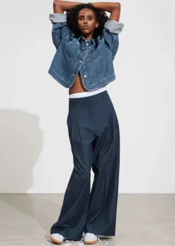 New & Other Stories Pantalon Habillé Large