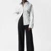 Cheap & Other Stories Pantalon Marin Large Noir