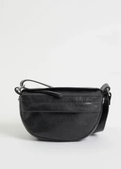 Best & Other Stories Petit Sac à Bandoulière En Cuir Souple Noir
